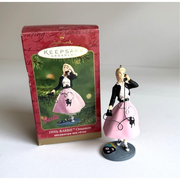 2001 - Hallmark Ornament - 1950's Barbie - Picture 1 of 3